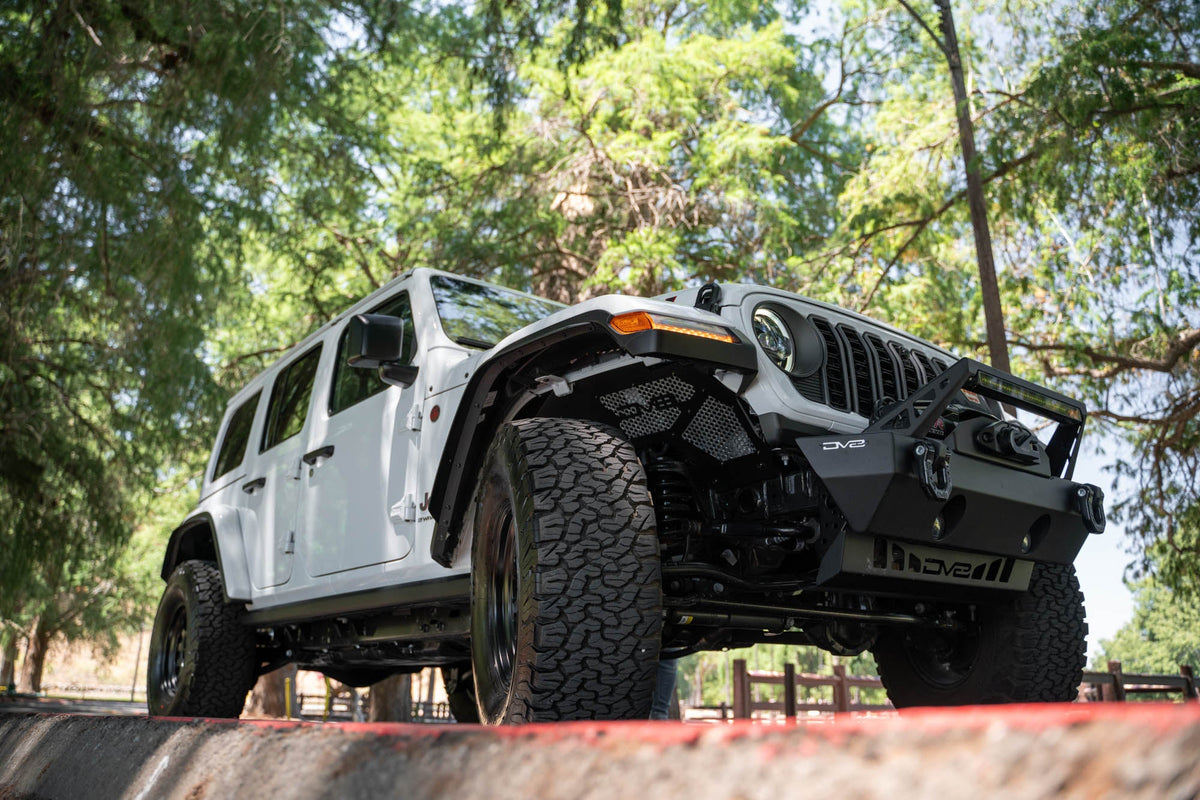 DV8 Offroad - 2018-2025 Jeep Wrangler JL & 2020-2025 Gladiator JT | Front Inner Fenders - INFEND-06FB