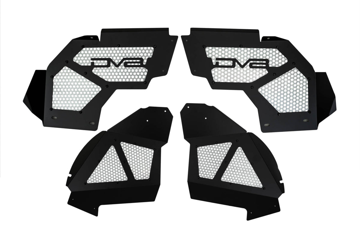 DV8 Offroad - 2018-2025 Jeep Wrangler JL & 2020-2025 Gladiator JT | Front Inner Fenders - INFEND-06FB