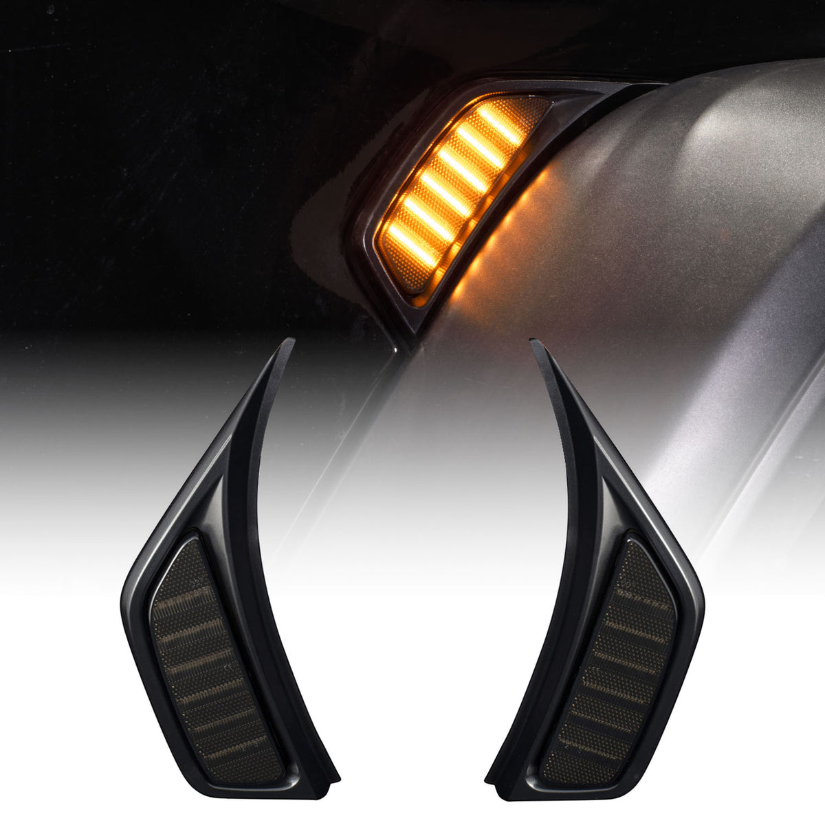 Form Lighting 2018 Wrangler JL LED Fender Lights (Pair) - FL0037