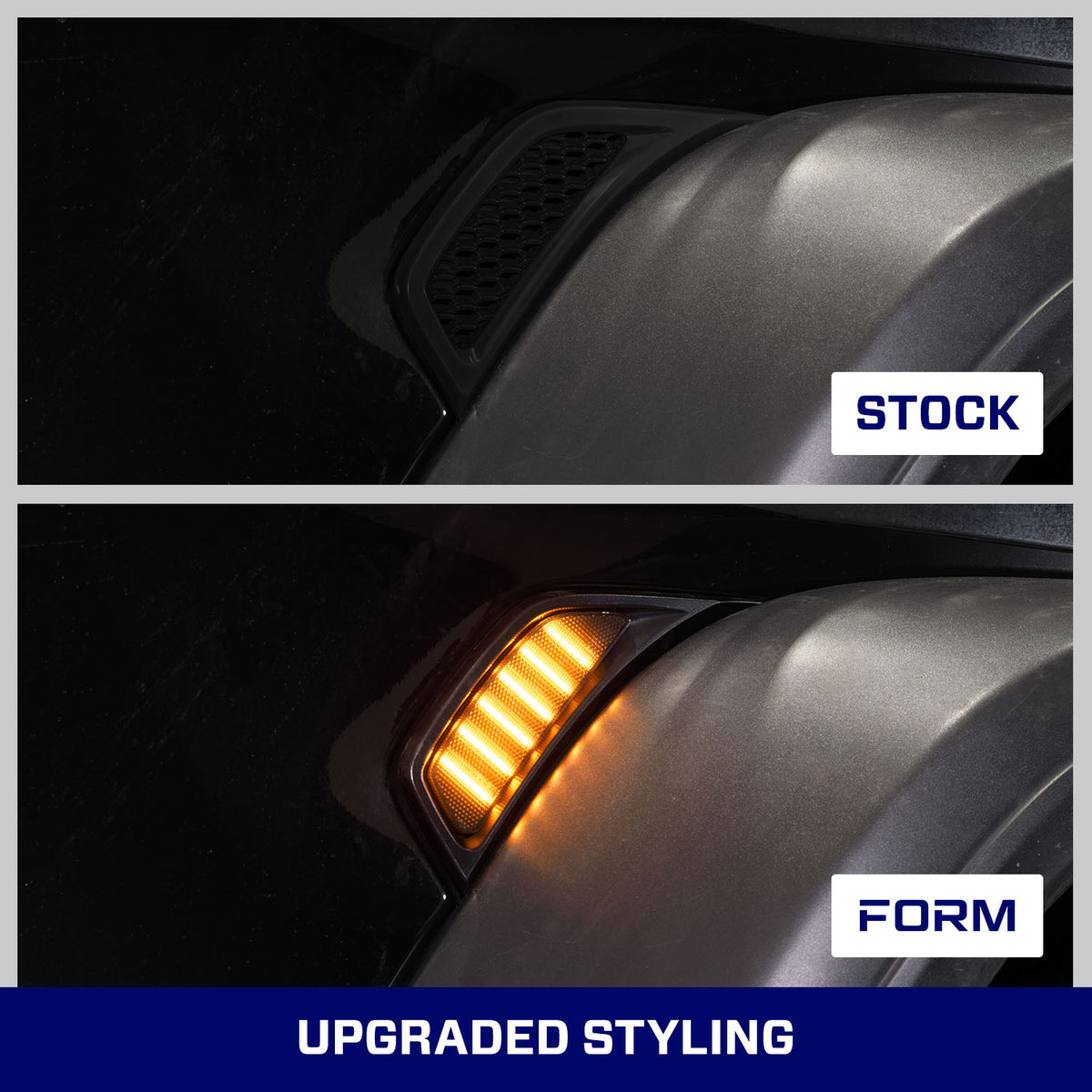 Form Lighting 2018 Wrangler JL LED Fender Lights (Pair) - FL0037