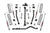 3.5 Inch Lift Kit | Adj Lower | FR D/S | Jeep Wrangler Unlimited 4WD (18-23)