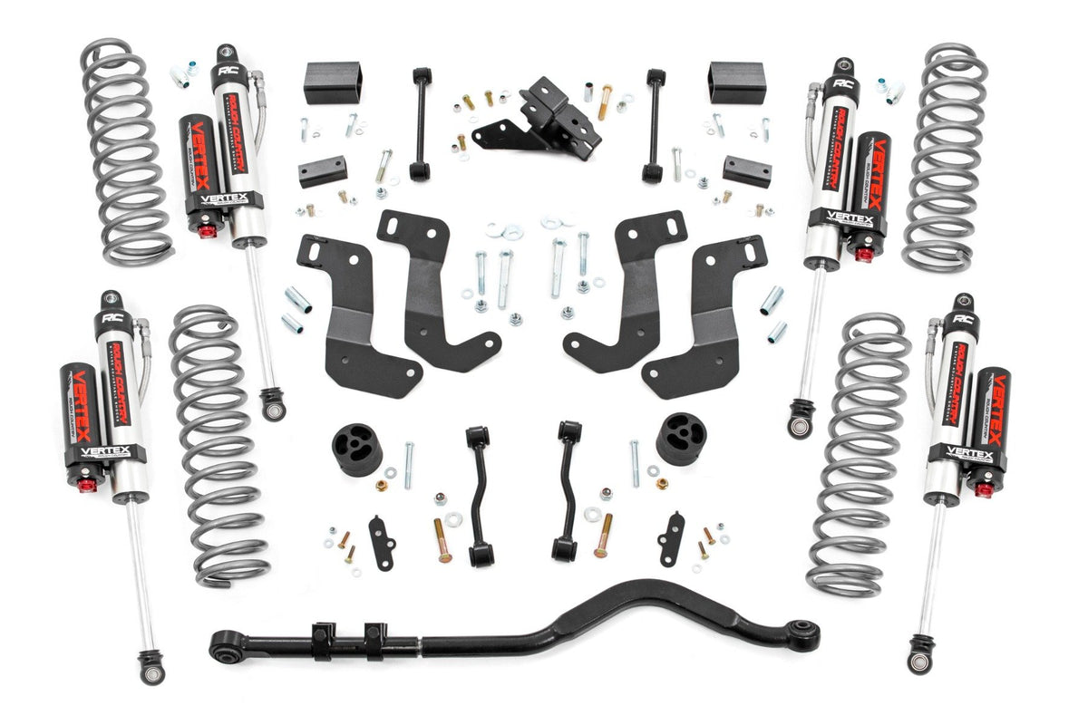 3.5 Inch Lift Kit | C/A Drop | Stage 1 | Vertex | Jeep Wrangler Unlimited (18-23)