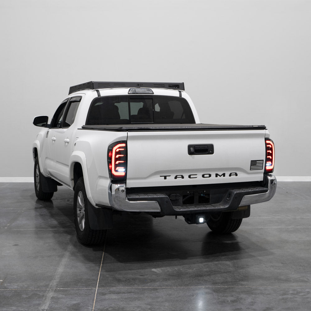 Form Lighting 2016-2023 Toyota Tacoma LED Tail Lights Smoked (Pair) - FL0018
