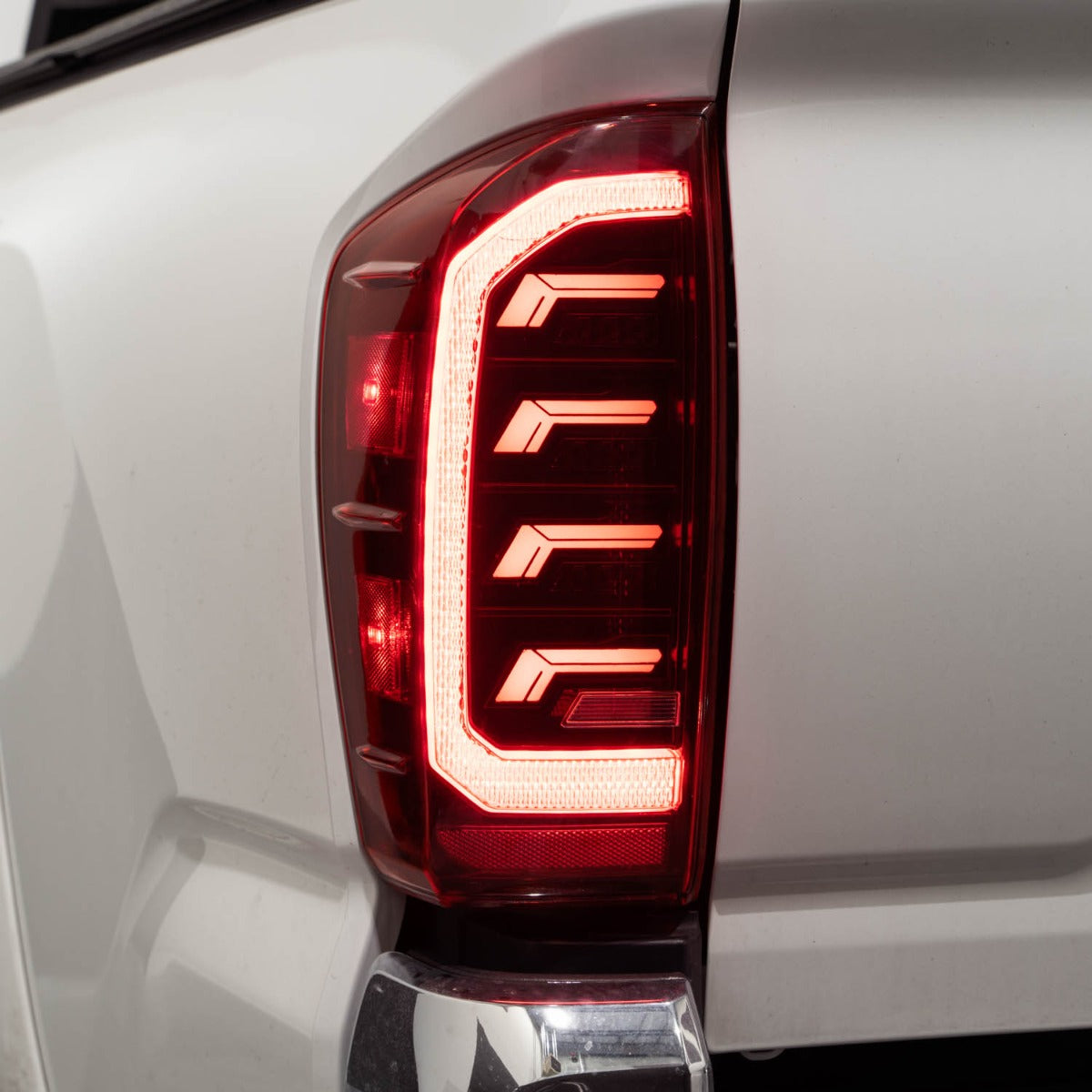 Form Lighting 2016-2023 Toyota Tacoma LED Tail Lights Smoked (Pair) - FL0018
