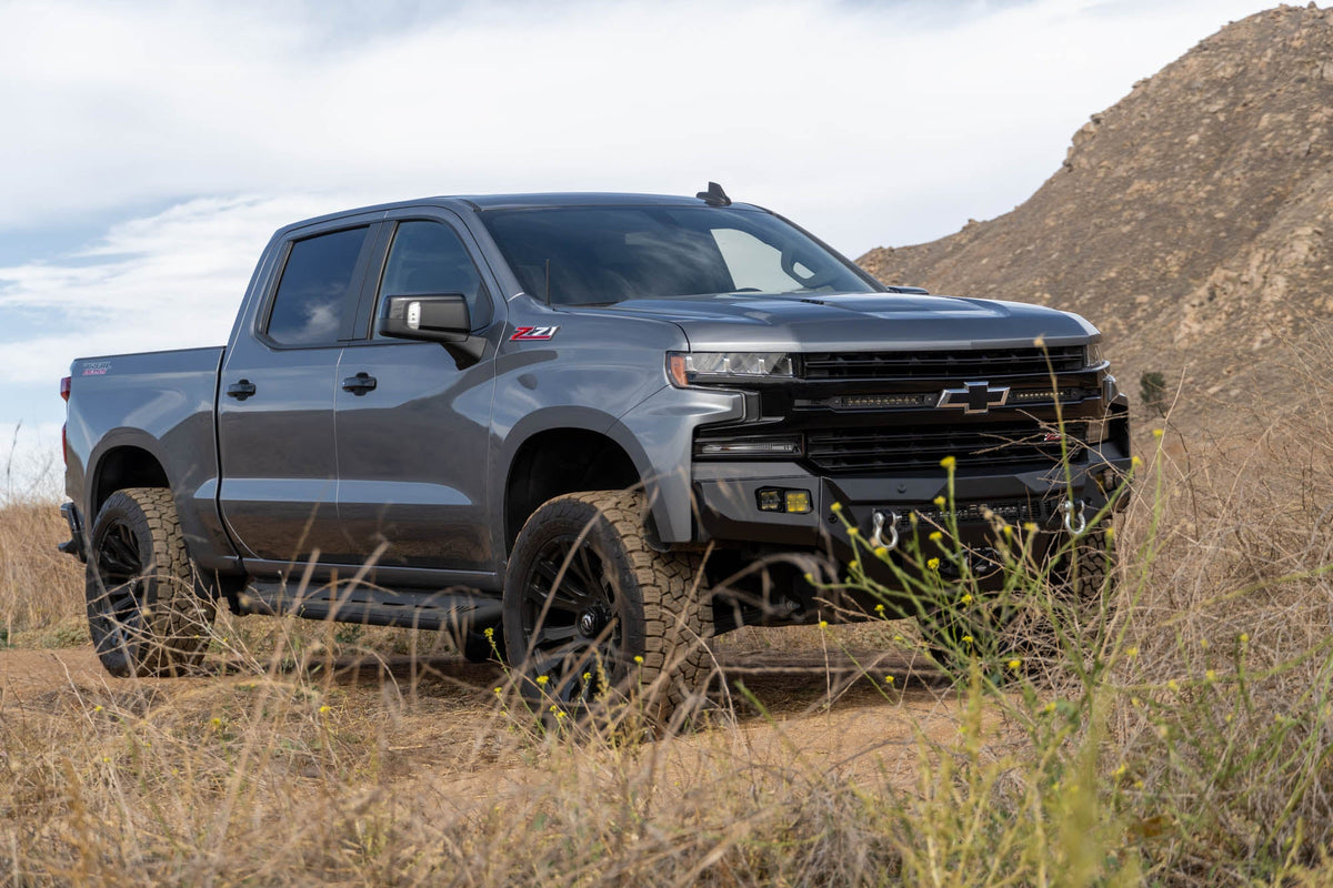 DV8 Offroad - 2019-2021 Chevy Silverado 1500 Spec Series Front Bumper - FBCS1-07
