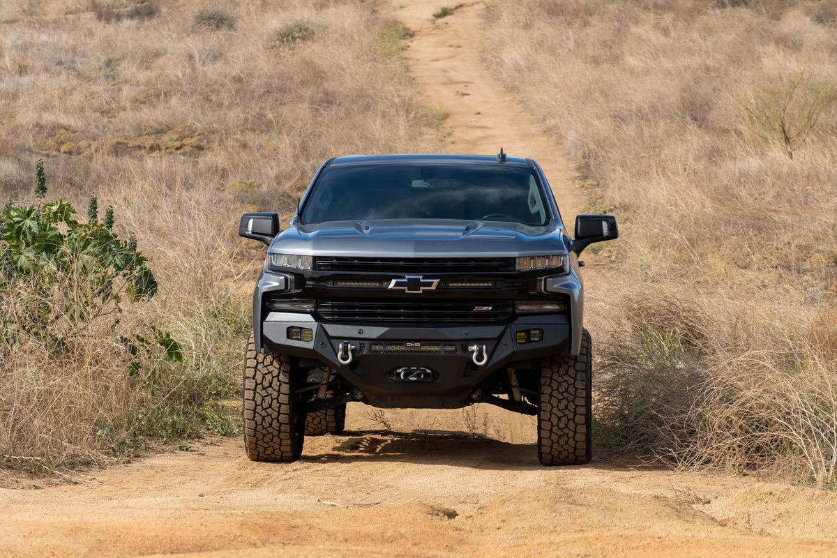 DV8 Offroad - 2019-2021 Chevy Silverado 1500 Spec Series Front Bumper - FBCS1-07