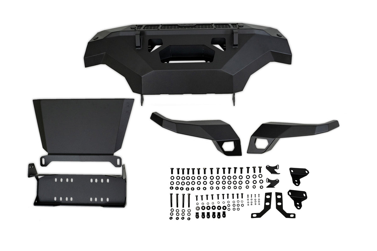 DV8 Offroad - 2019-2021 GMC Sierra 1500 | Spec Series Front Bumper - FBGC1-02