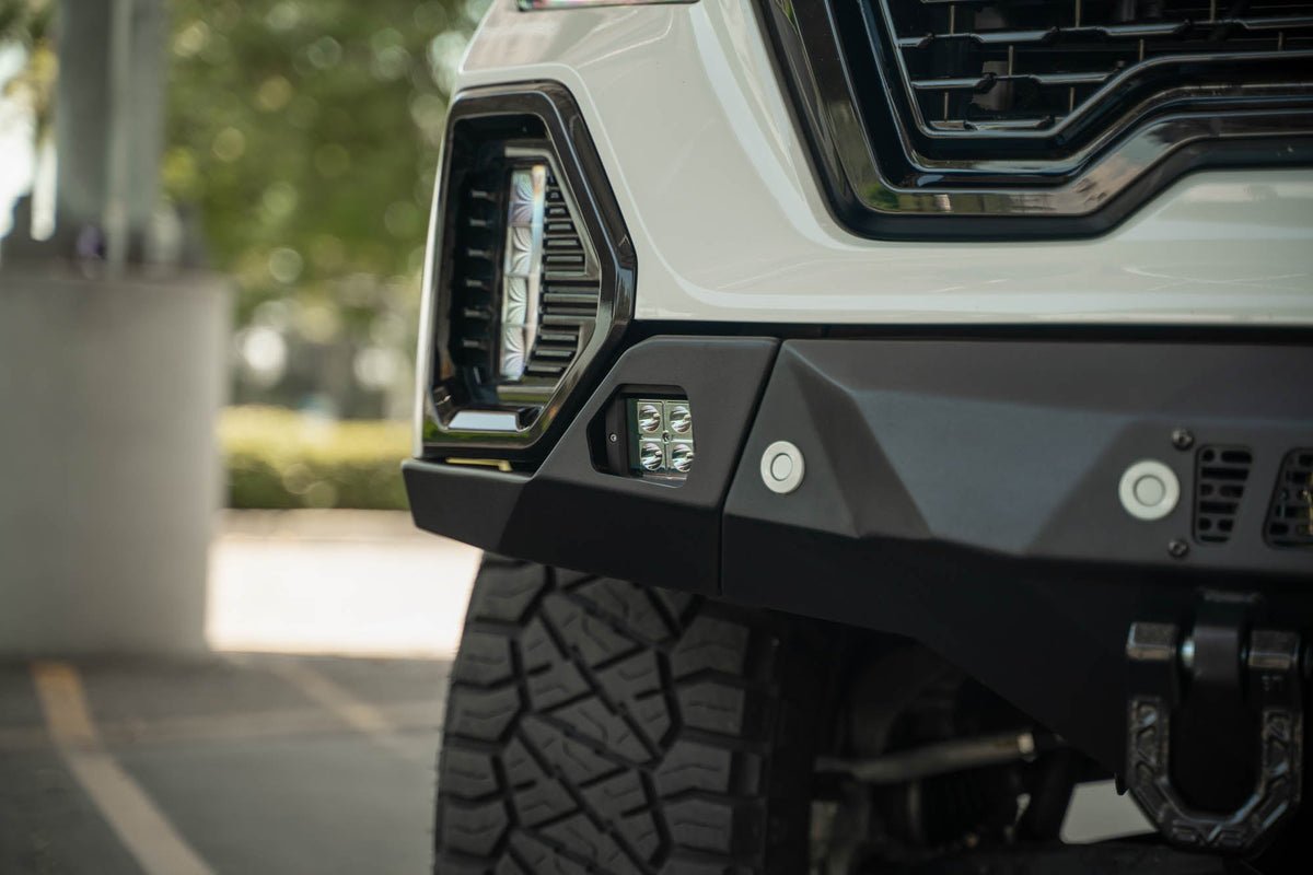 DV8 Offroad - 2019-2021 GMC Sierra 1500 | Spec Series Front Bumper - FBGC1-02