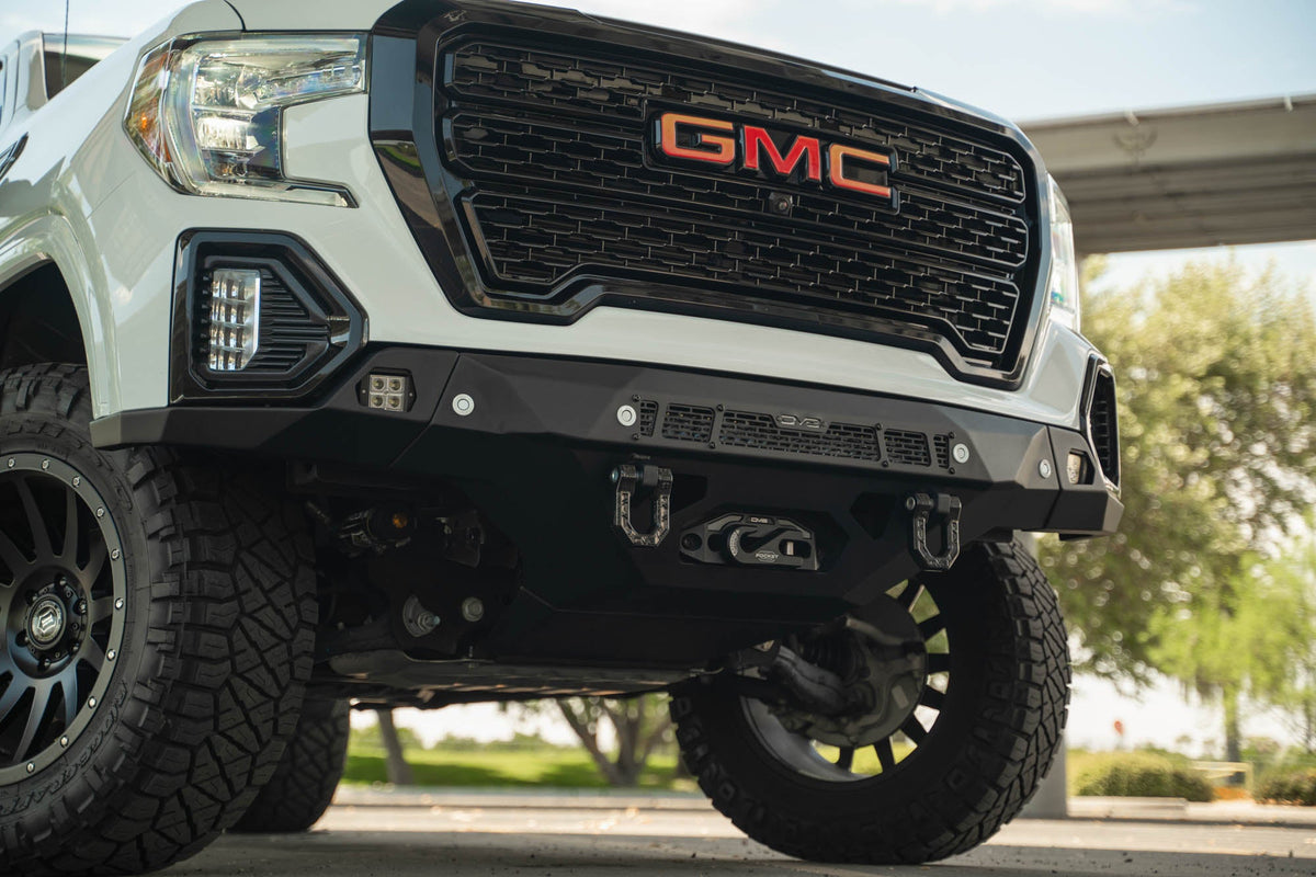 DV8 Offroad - 2019-2021 GMC Sierra 1500 | Spec Series Front Bumper - FBGC1-02