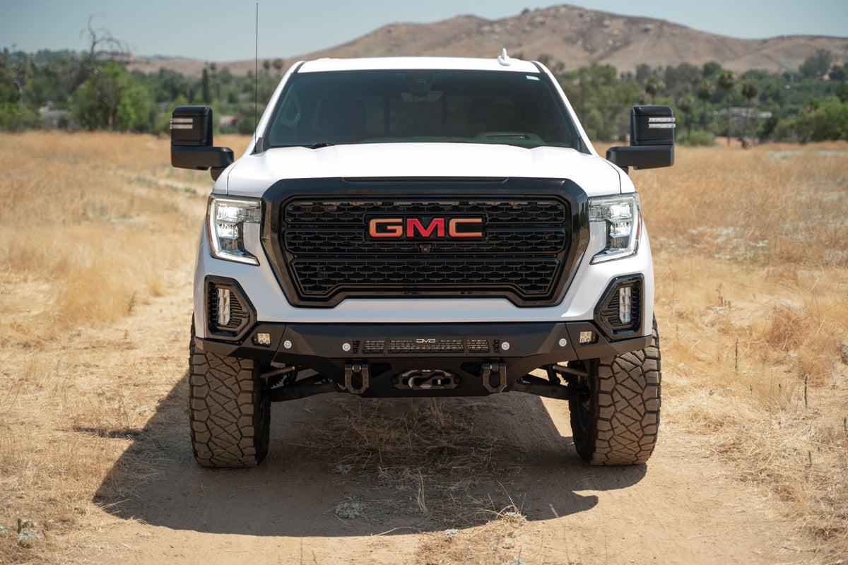 DV8 Offroad - 2019-2021 GMC Sierra 1500 | Spec Series Front Bumper - FBGC1-02