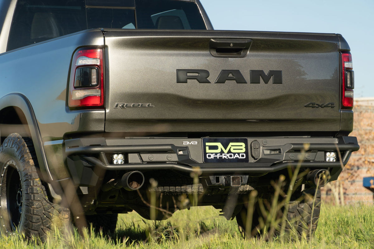 DV8 Offroad - 2019-2026 Ram 1500 Rear Tube Bumper - RBDR1-04