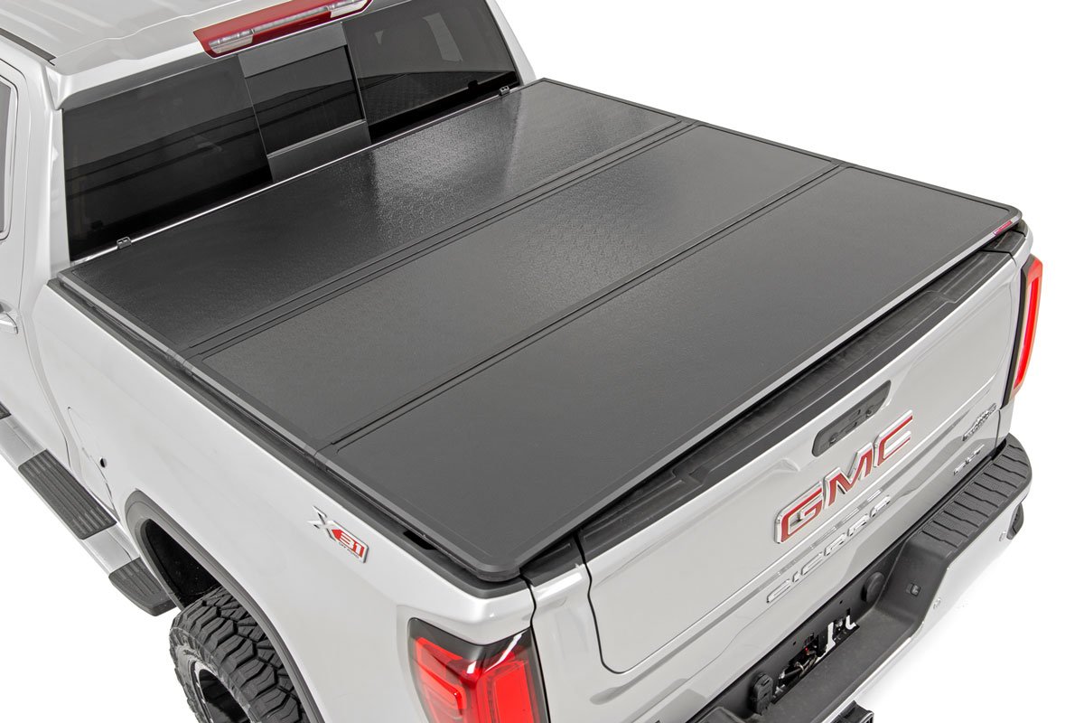 Hard Folding Bed Cover | 5&#39;10&quot; Bed | Chevy/GMC 1500 (19-24)