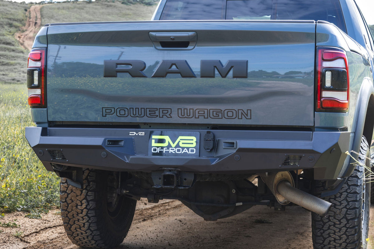 DV8 Offroad - 2019-2026 Ram 2500/3500 Spec Series Rear Bumper - RBDR2-05