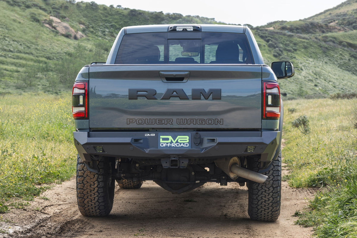 DV8 Offroad - 2019-2026 Ram 2500/3500 Spec Series Rear Bumper - RBDR2-05