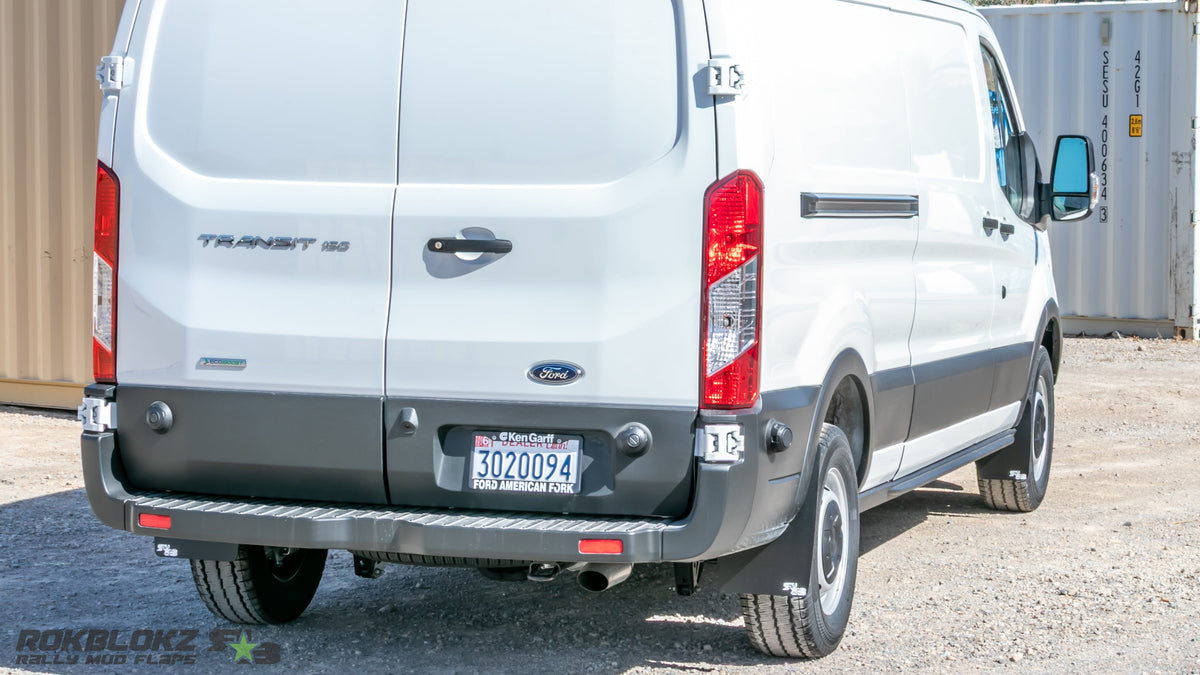 RokBlokz - Ford Transit 2015-2026 Mud Flaps