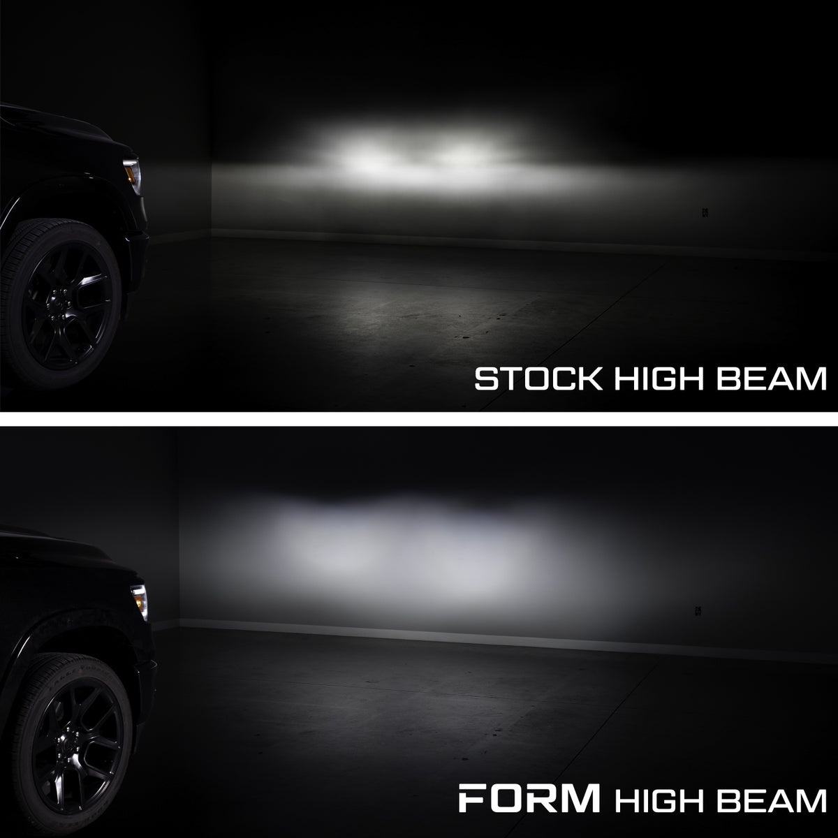 Form Lighting 2019-2024 Ram 1500 Sequential LED Projector Headlights (Pair) - FL0015