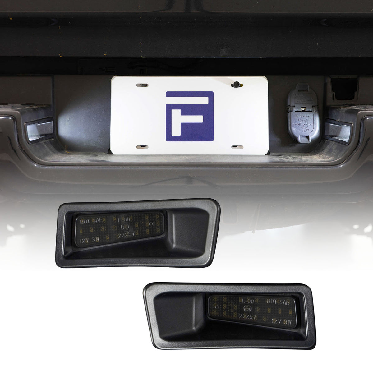 Form Lighting 2019 Ram LED License Plate Lights (Pair) - FL0043