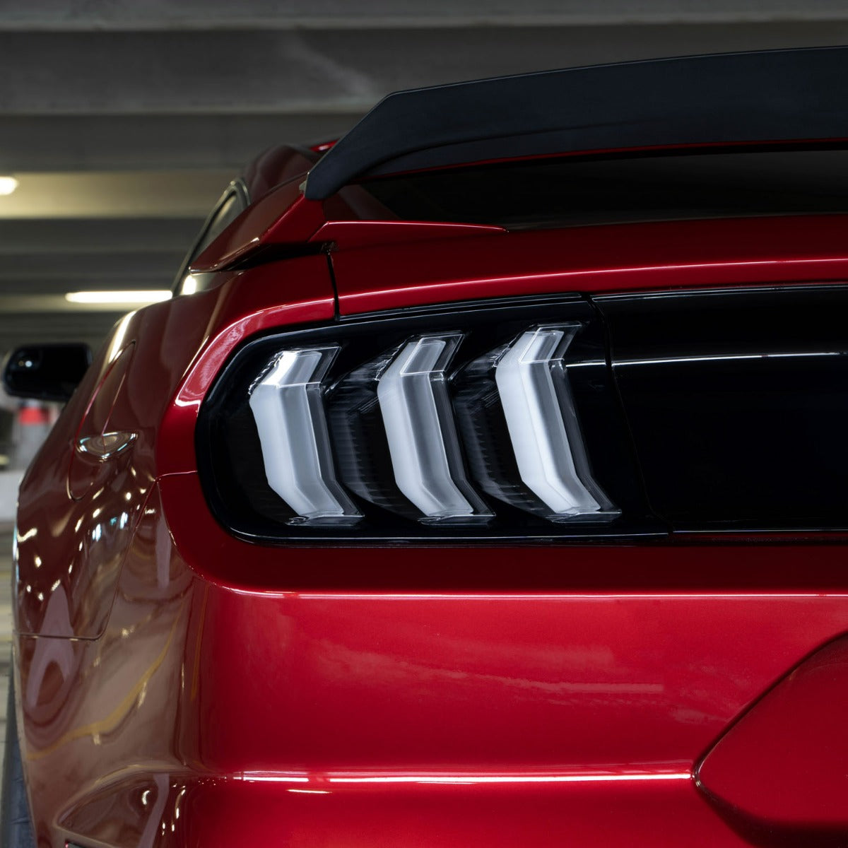 Form Lighting 2015-2023 Ford Mustang LED Tail Lights Clear (Pair) - FL0006
