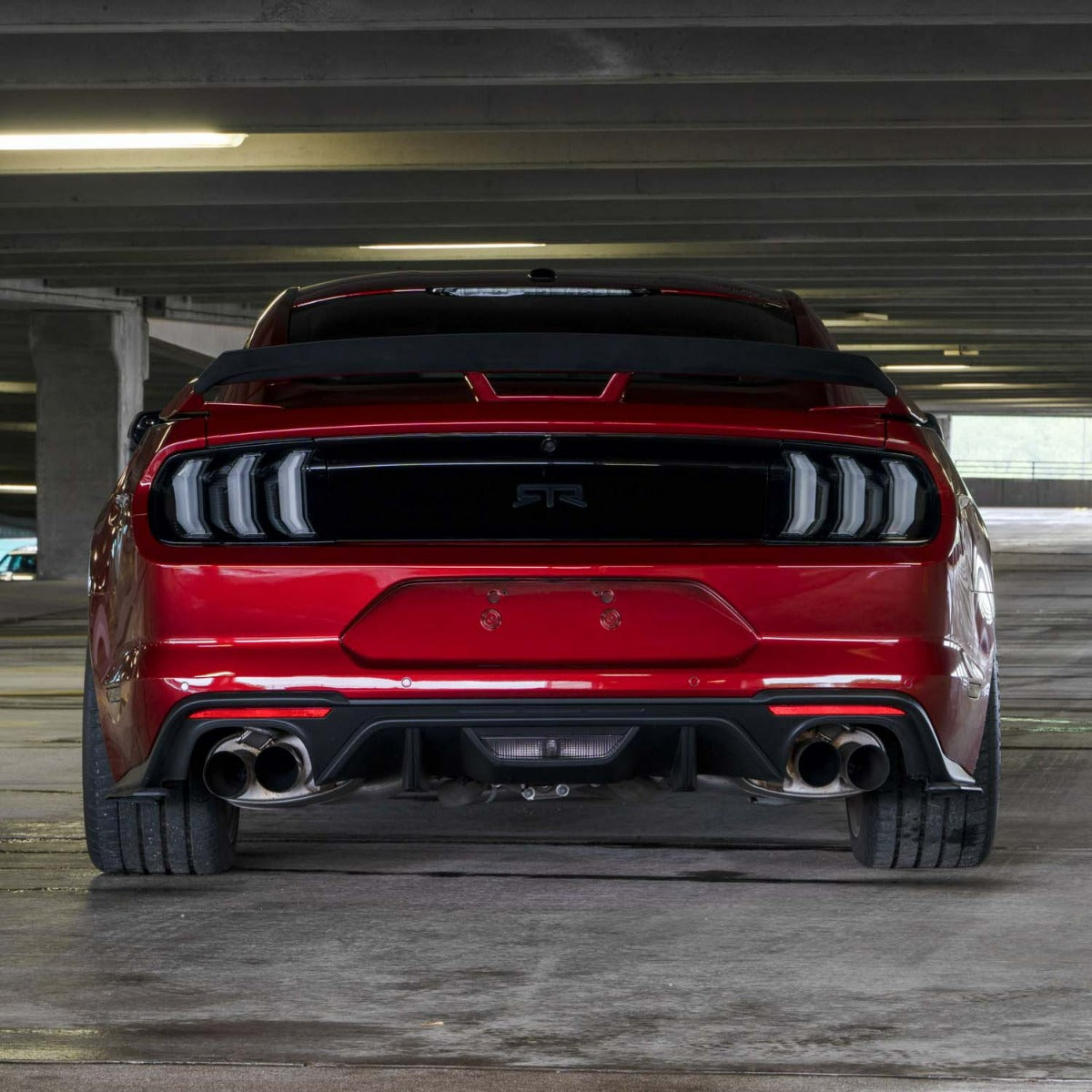 Form Lighting 2015-2023 Ford Mustang LED Tail Lights Smoke (Pair) - FL0007