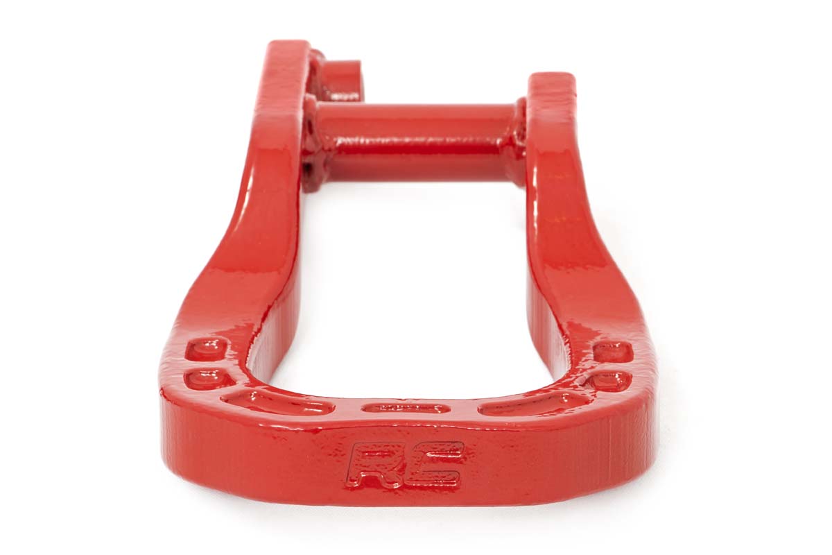 Tow Hooks | Forged | Red | Chevy Silverado 1500 2WD/4WD (2014-2018 &amp; Classic)