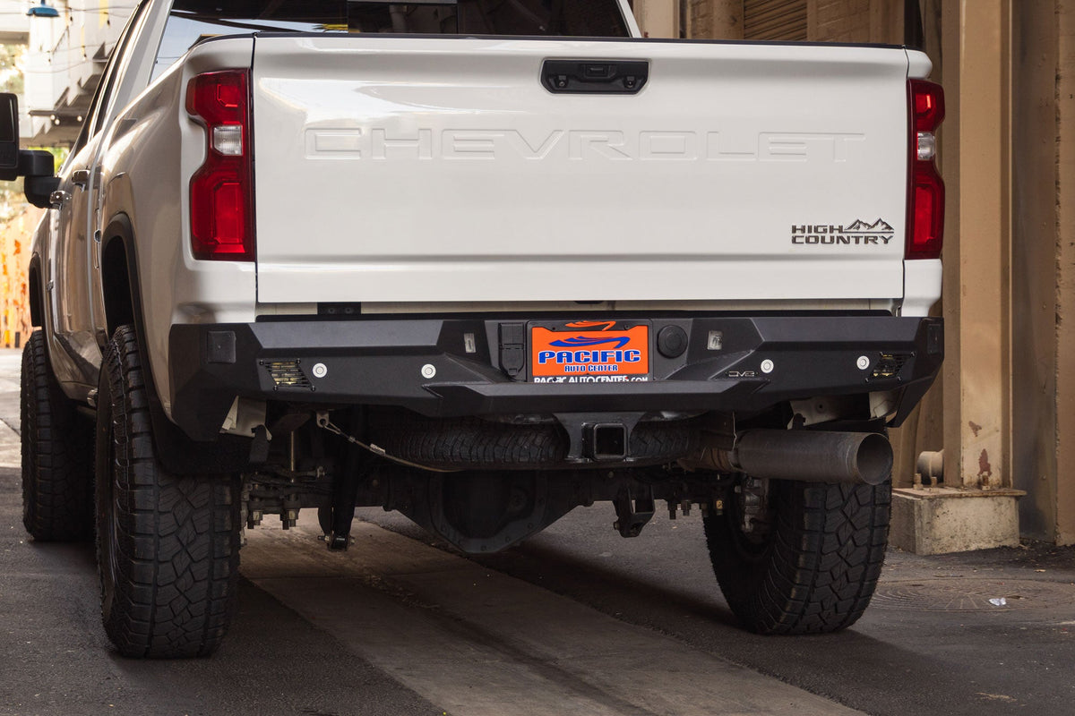 DV8 Offroad - 2020-2023 Chevy & GMC 2500/3500 Spec Series Rear Bumper - RBCS2-03