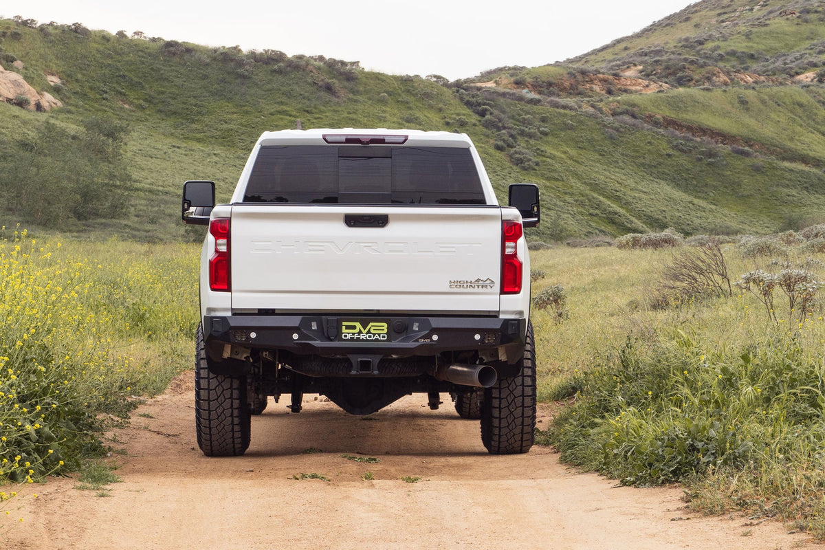 DV8 Offroad - 2020-2023 Chevy & GMC 2500/3500 Spec Series Rear Bumper - RBCS2-03