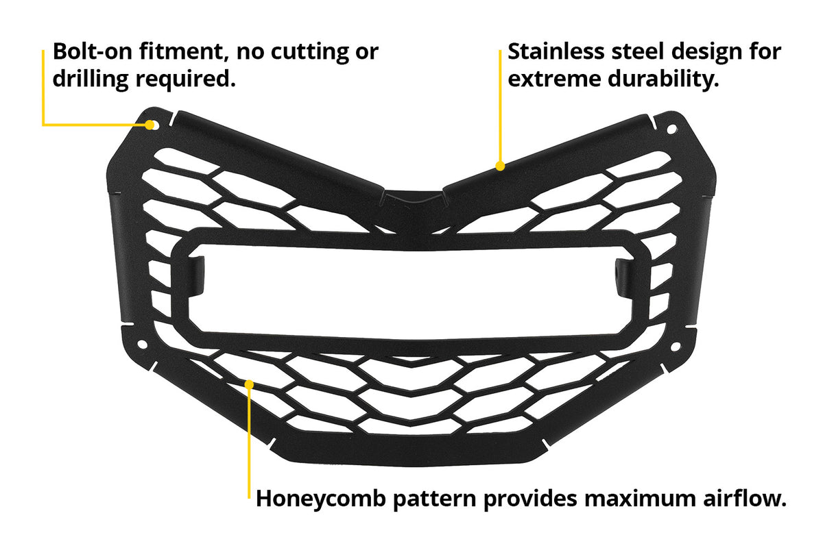 Diode Dynamics - SS10 LED Grille Kit for 2017-2025 Can-Am Maverick X3 - DD8300