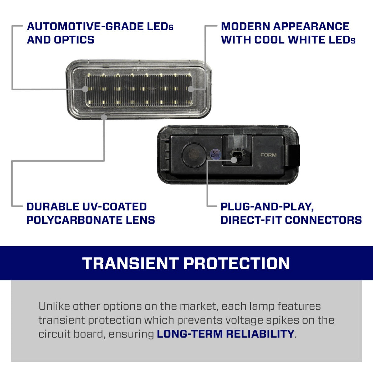 Form Lighting 2020 Tacoma LED Bed Lights (Pair) - FL0054