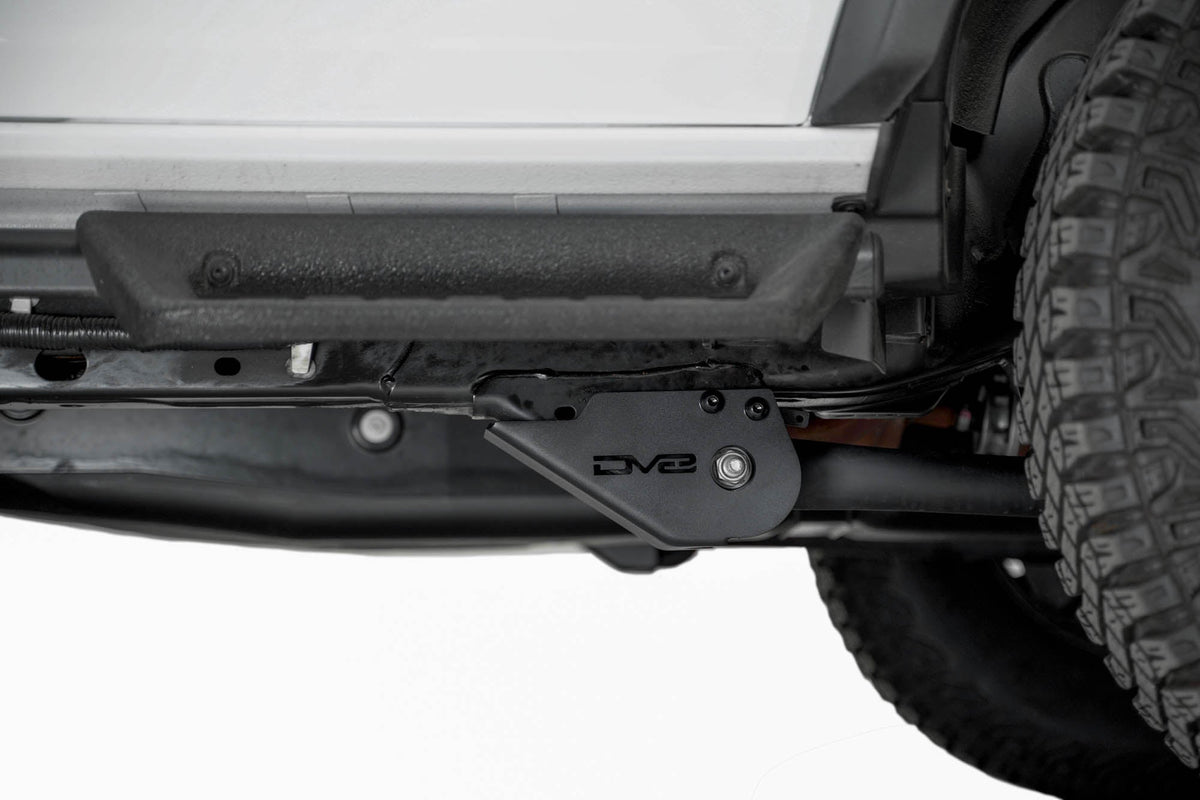 DV8 Offroad - 2021-2026 Ford Bronco | Trailing Arm Skid Plates | No OEM Skid - SPBR-06