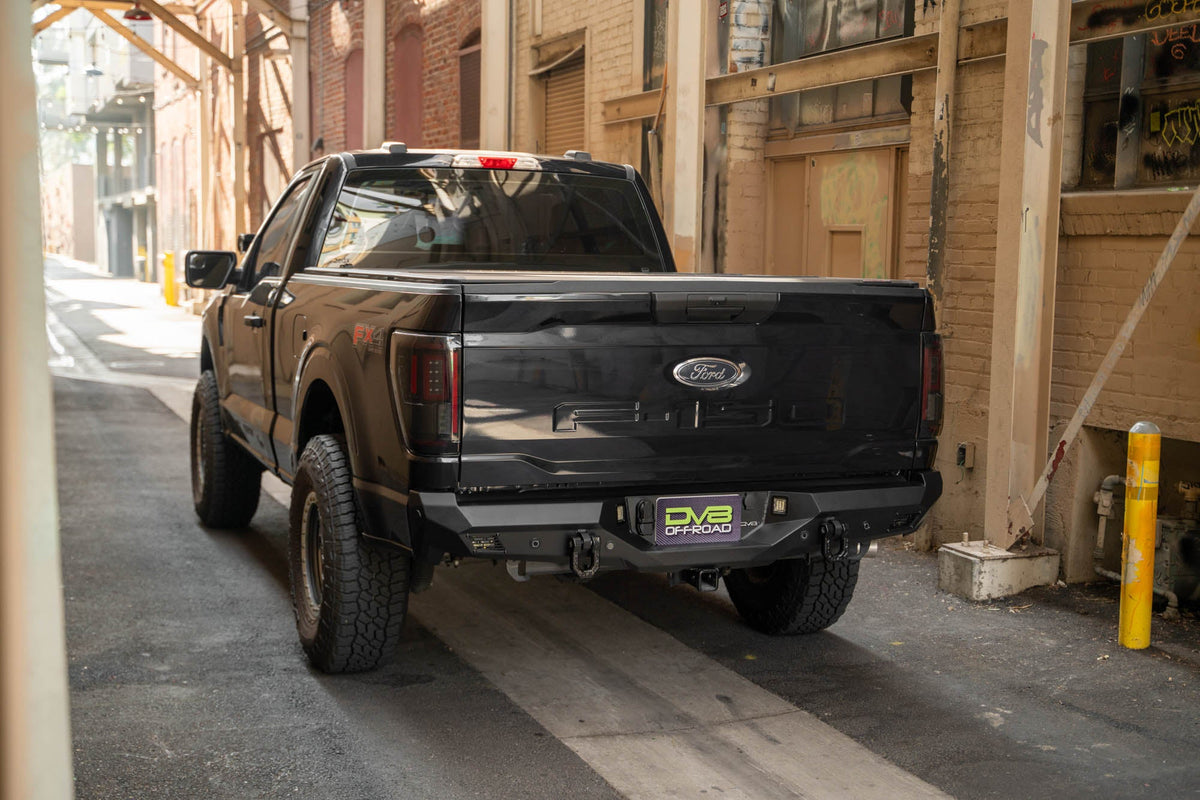 DV8 Offroad - 2021-2025 Ford F-150 | Spec Series Rear Bumper - RBFF1-05