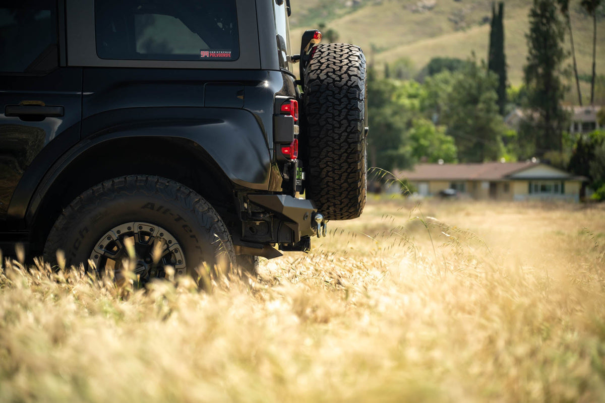 DV8 Offroad - 2021-2026 Ford Bronco Spec Series Rear Bumper - RBBR-05