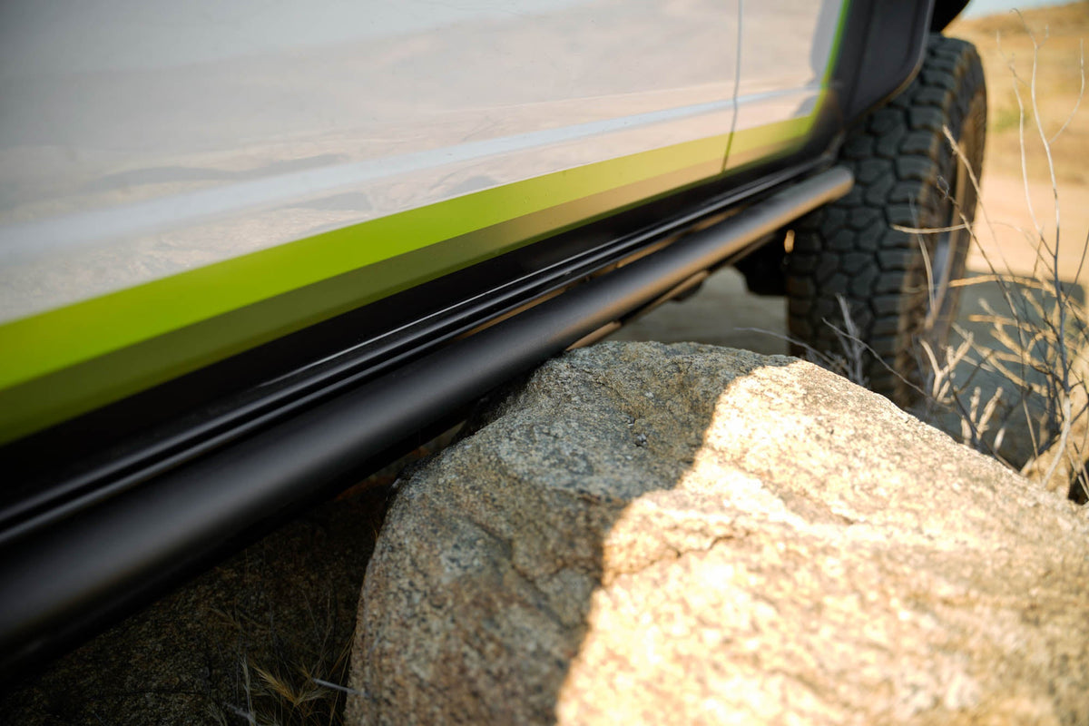 DV8 Offroad - 2021-2026 Ford Bronco | FS-15 4-Door Rock Sliders V2 - SRBR-07