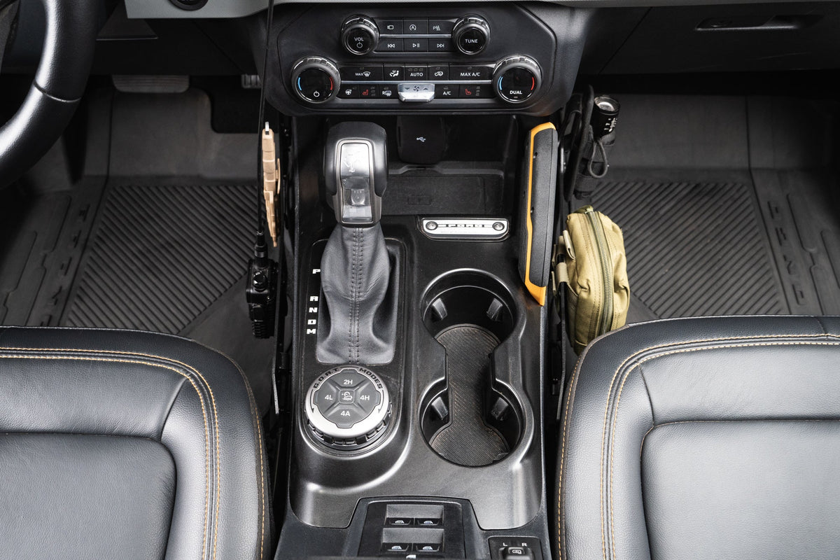 DV8 Offroad - 2021-2026 Ford Bronco | Center Console Molle Panels - CCBR-02