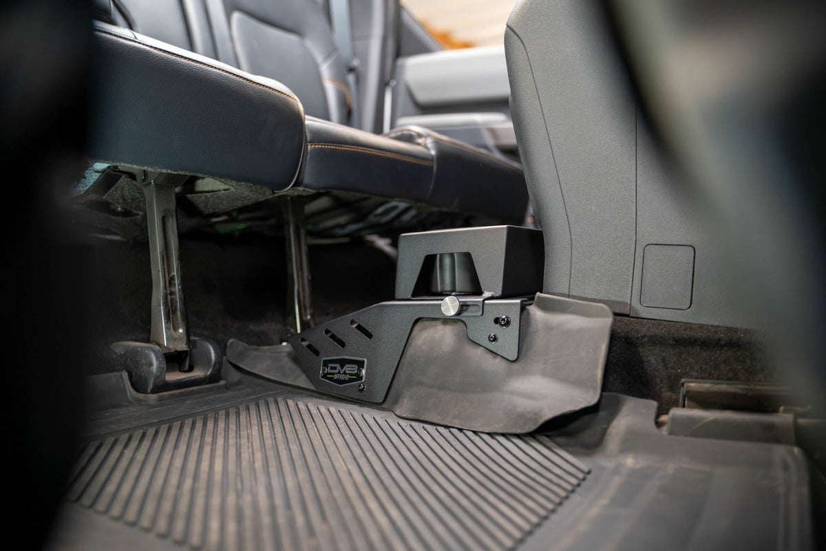 DV8 Offroad - 2021-2024 Ford Bronco Rear Seat Cup Holder and Molle Panels - MPBR-07