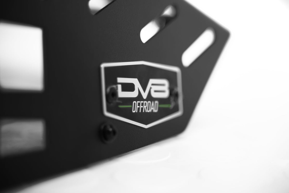 DV8 Offroad - 2021-2024 Ford Bronco Rear Seat Cup Holder and Molle Panels - MPBR-07