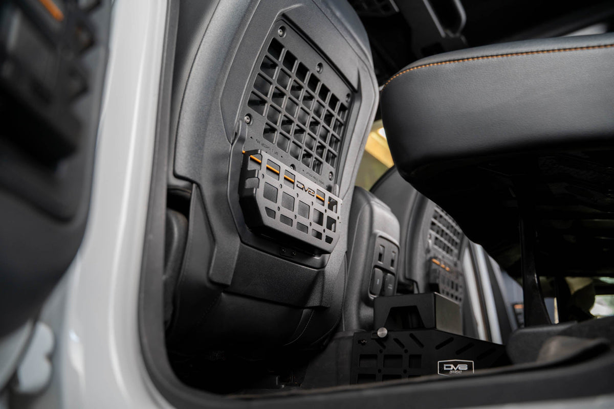 DV8 Offroad - 2021-2026 Ford Bronco | Seat Back Molle Pockets - MPBR-11
