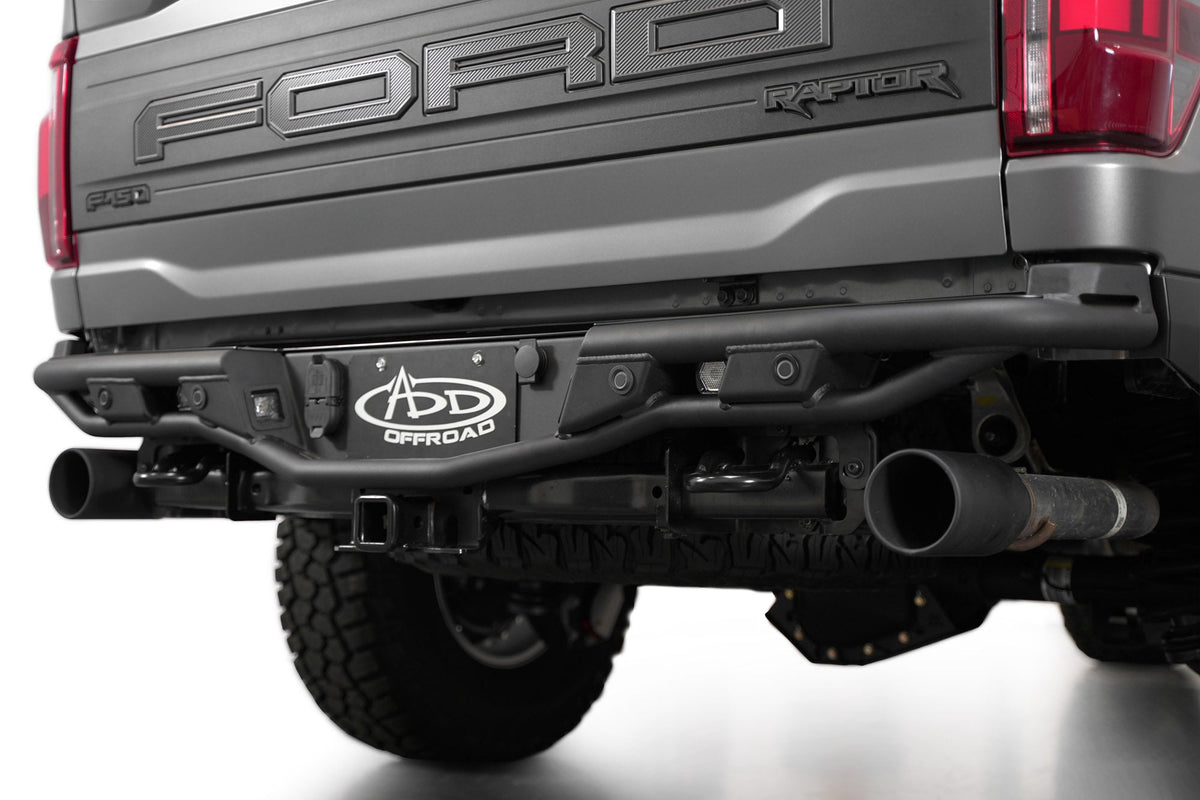 Addictive Desert Designs 21-24 Ford F-150 Raptor Race Series Dovetail Rear Bumper - R210245090103