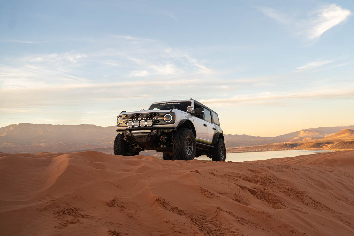 DV8 Offroad - 2021-2026 Ford Bronco Tube Series Front Bumper - FBBR-08