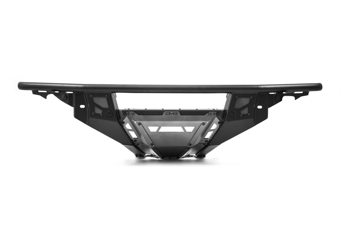DV8 Offroad 21-25 Ford Bronco Tube Serries Front Bumper - Black Powdercoat - FBBR-08