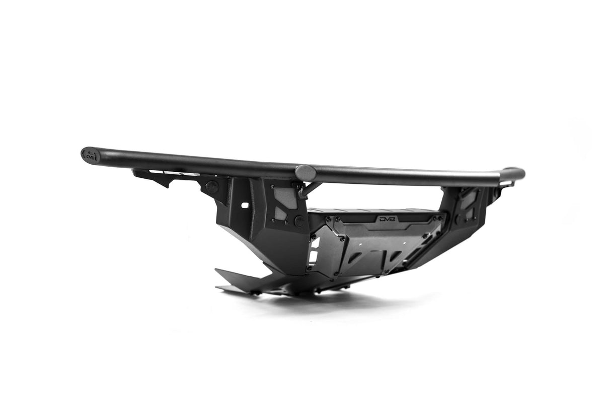 DV8 Offroad 21-25 Ford Bronco Tube Serries Front Bumper - Black Powdercoat - FBBR-08