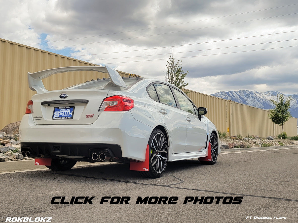 RokBlokz - Subaru WRX STI Sedan (VA) 2015-2021 Rally Mud Flaps
