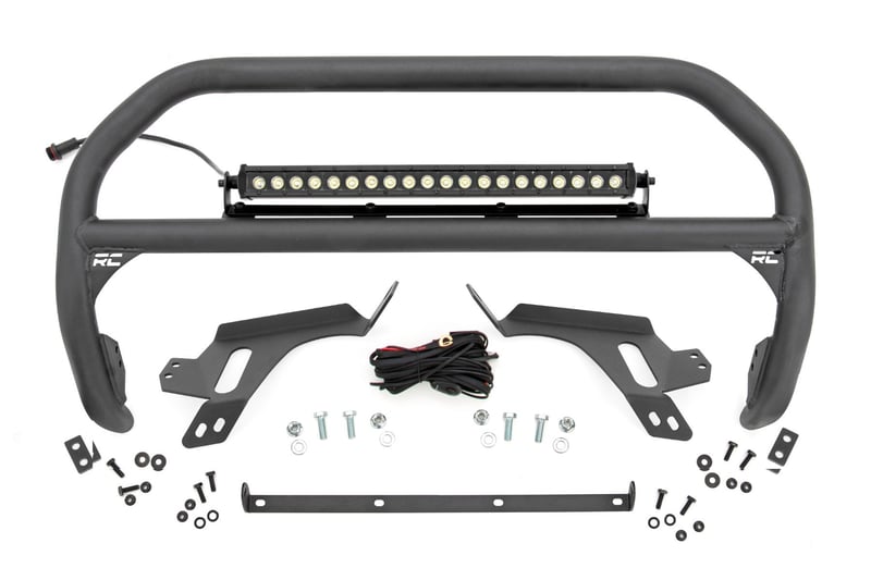 Rough Country - Nudge Bar - Black Series - Badlands - Ford Bronco Sport 4WD (2021-2024) - 51155