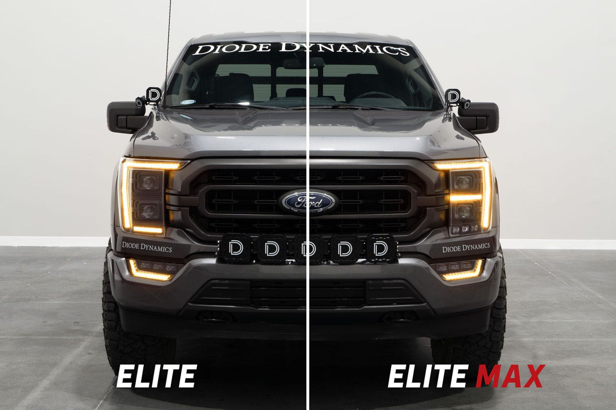 Diode Dynamics 21-23 Ford F-150 Platinum Elite Full LED Headlights - DD5178 for 2021-2023 Ford F 150 - alternate view