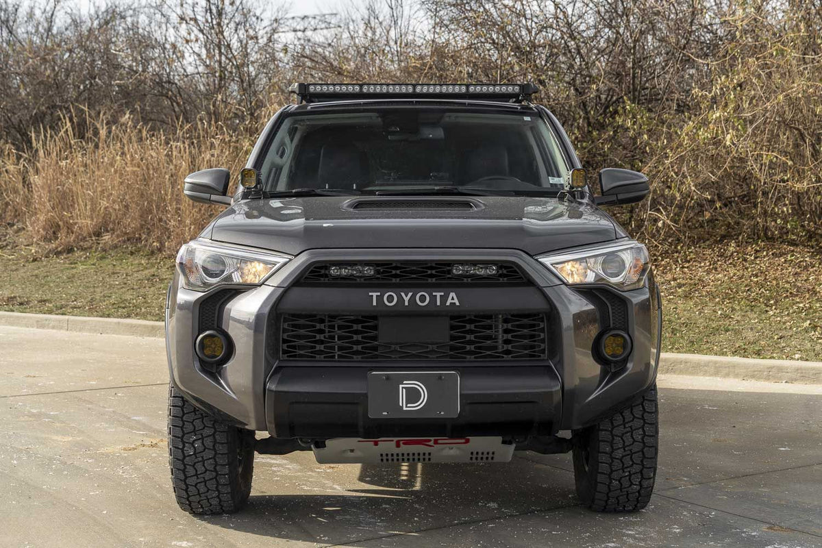 Diode Dynamics - x Kuat DEK Roof Rack for 2010-2024 Toyota 4Runner - 7-Pod SS5 Pro Light Bar, White Driving - DD8521