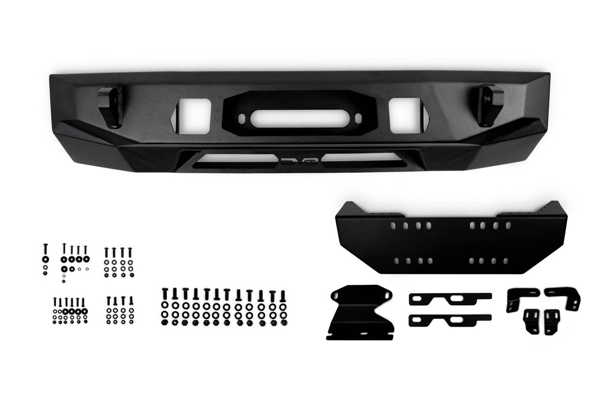 DV8 Offroad - 2022-2026 Toyota Tundra | Centric Series Front Bumper - FBTT2-05
