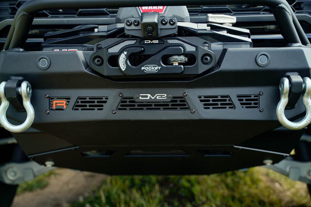 DV8 Offroad - 2022-2026 Ford Bronco Raptor Spec Series Winch Front Bumper - FBFR-01