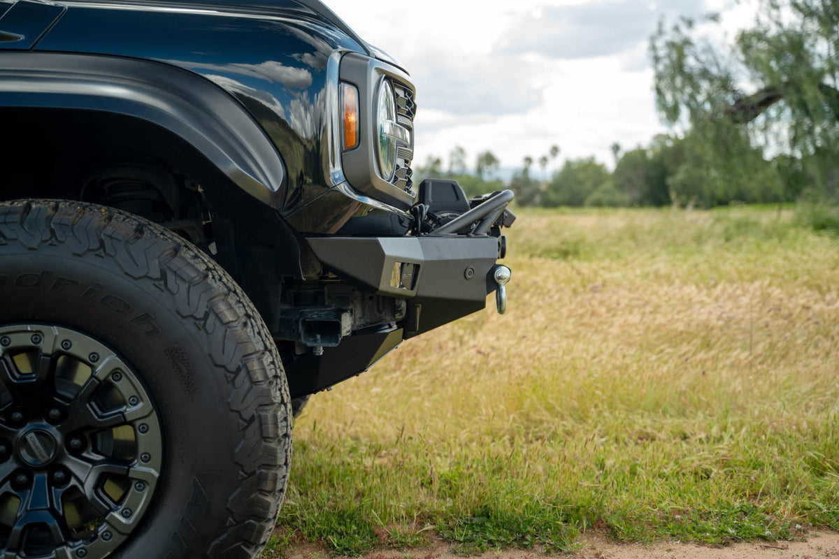 DV8 Offroad - 2022-2026 Ford Bronco Raptor Spec Series Winch Front Bumper - FBFR-01