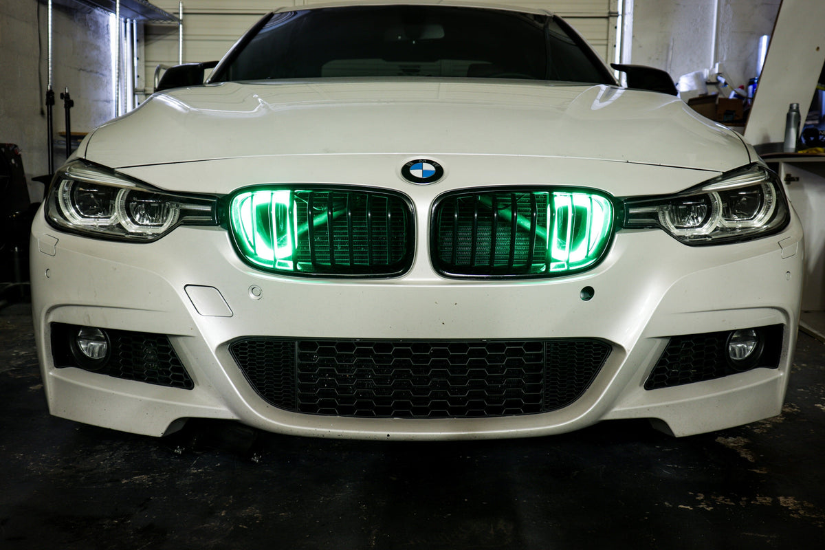 2012-2019 BMW F30 (3-Series) and 2013-2020 BMW F32 (4-Series) Dual BIG MOUTH LIT KIT Ram Air Intake Snorkels