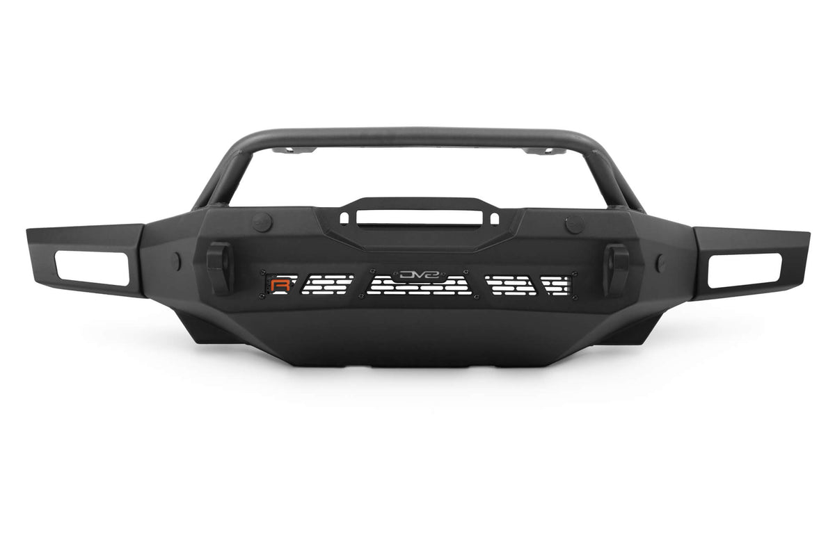 DV8 Offroad - 2022-2026 Ford Bronco Raptor Spec Series Winch Front Bumper - FBFR-01