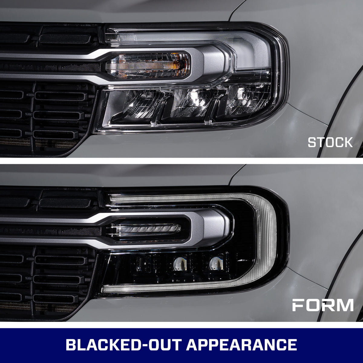 Form Lighting 22-24 Ford Maverick Sequential LED Projector Headlights (Pair) - FL0084
